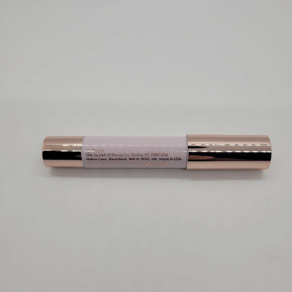 Doll 10 Lip Crayon Deep Berry Plum Satin Finish Lipstick 2.4g 0.08oz Made in USA